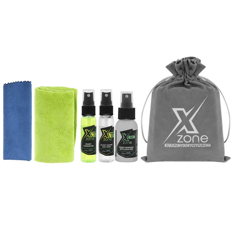 Комплект за пътуване за грижа за каската XZONE