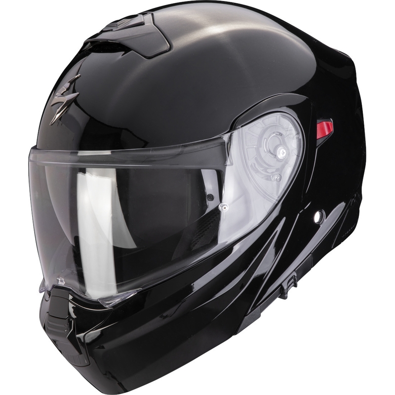 Обръщаща се мотоциклетна каска Scorpion EXO-930 EVO Solid black