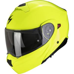 Каска за мотоциклет Scorpion EXO-930 EVO Solid флуорово жълто