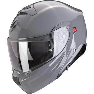 Обръщаща се мотоциклетна каска Scorpion EXO-930 EVO Solid grey