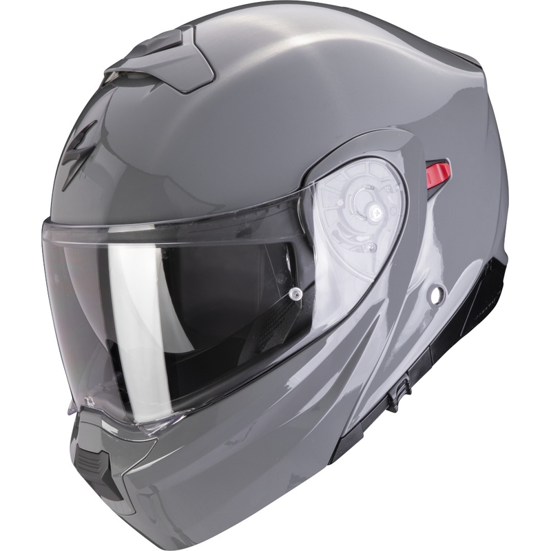 Обръщаща се мотоциклетна каска Scorpion EXO-930 EVO Solid grey