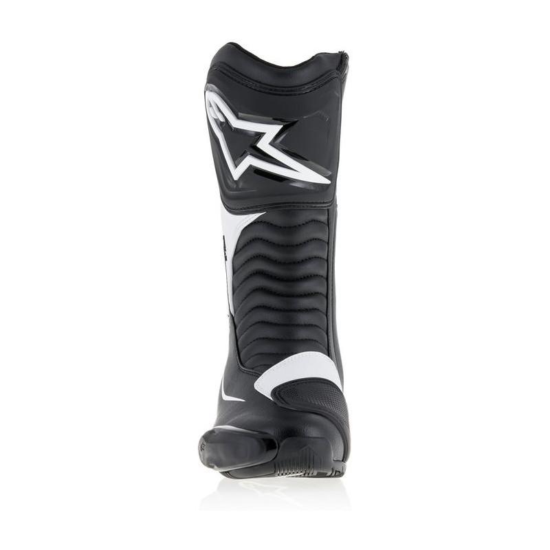 Мотоциклетни ботуши Alpinestars SMX-S черно-бели