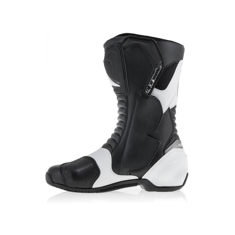 Мотоциклетни ботуши Alpinestars SMX-S черно-бели