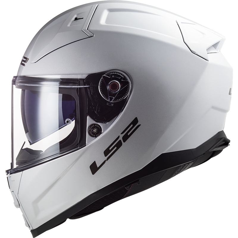 LS2 FF811 Vector II Solid White Интегрална мотоциклетна каска
