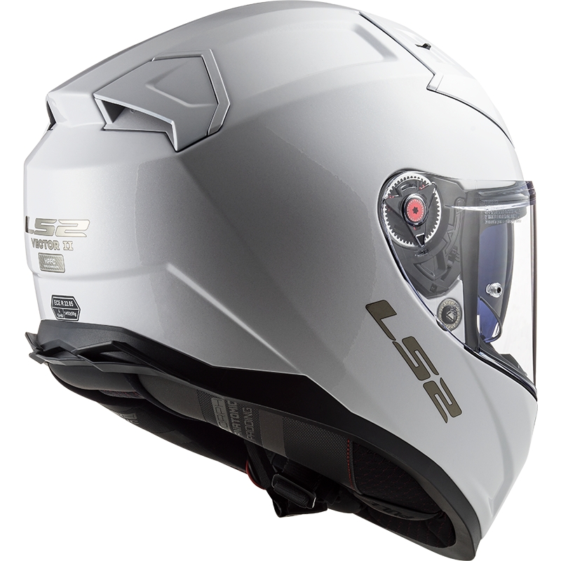 LS2 FF811 Vector II Solid White Интегрална мотоциклетна каска