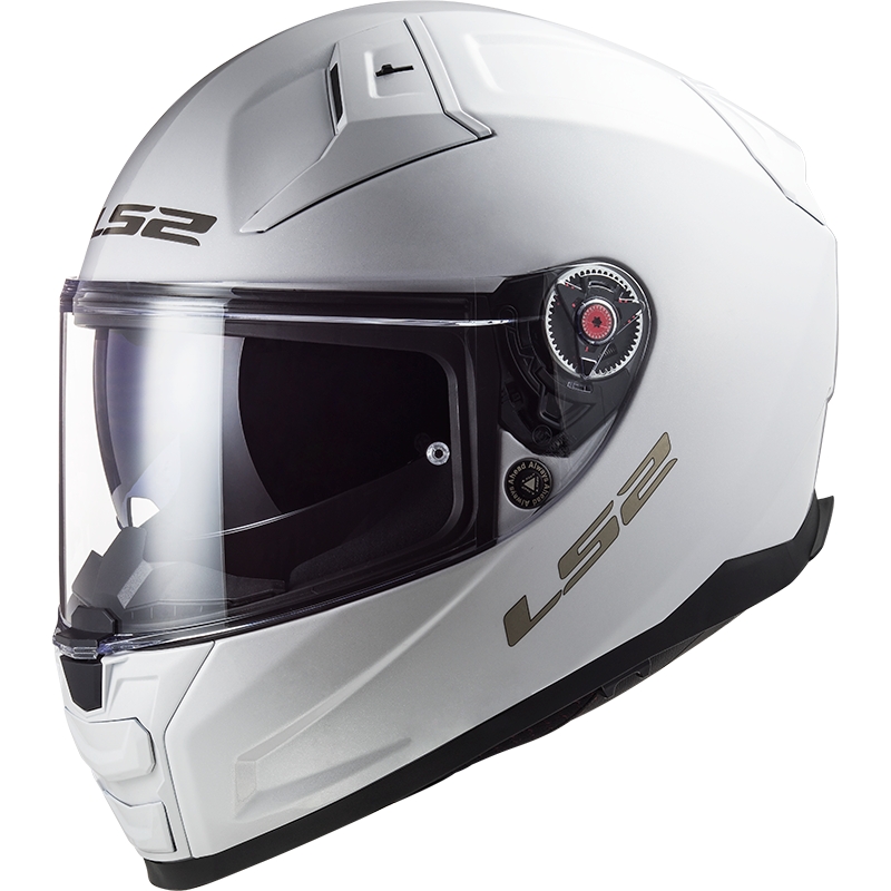 LS2 FF811 Vector II Solid White Интегрална мотоциклетна каска