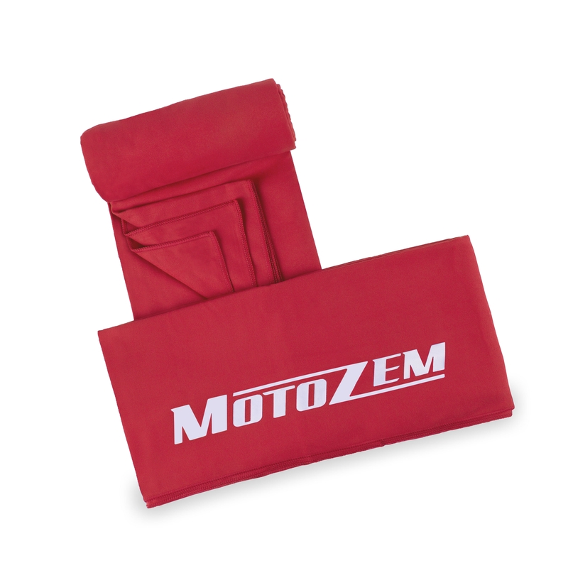 MotoZem кърпа червена