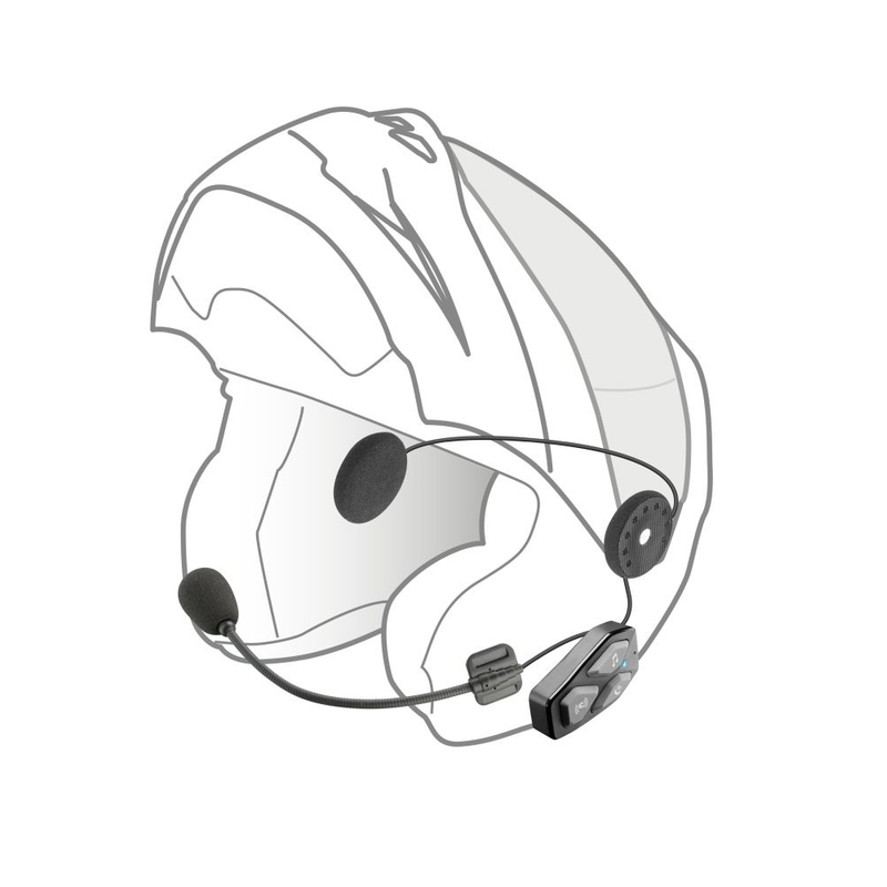 Bluetooth слушалки Interphone U-COM3 Twin Pack