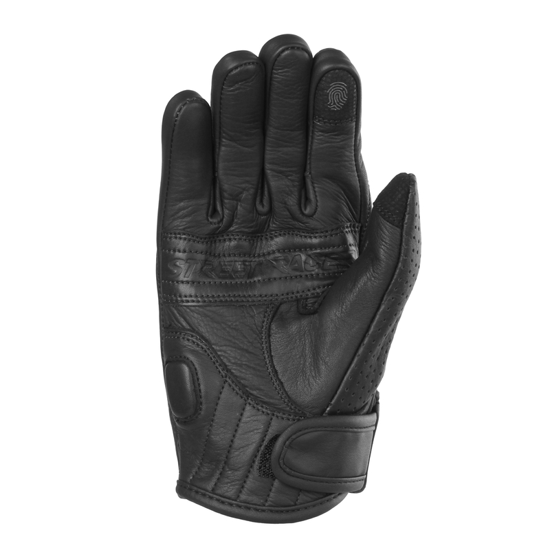 Мотоциклетни ръкавици Street Racer Striker 2 black perforated
