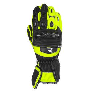 Мотоциклетни ръкавици Street Racer Virus 2 black-fluo yellow
