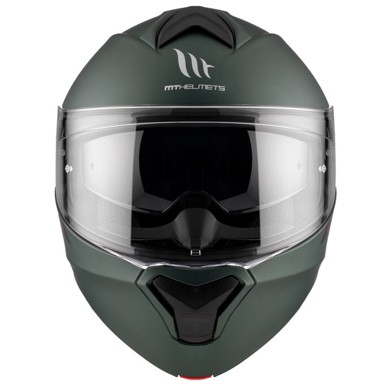 MT Genesis SV Solid A6 мотоциклетна каска зелена матова