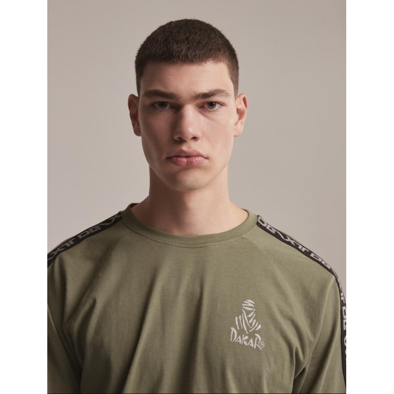 Тениска с дълъг ръкав DAKAR DKR LG STRAP каки