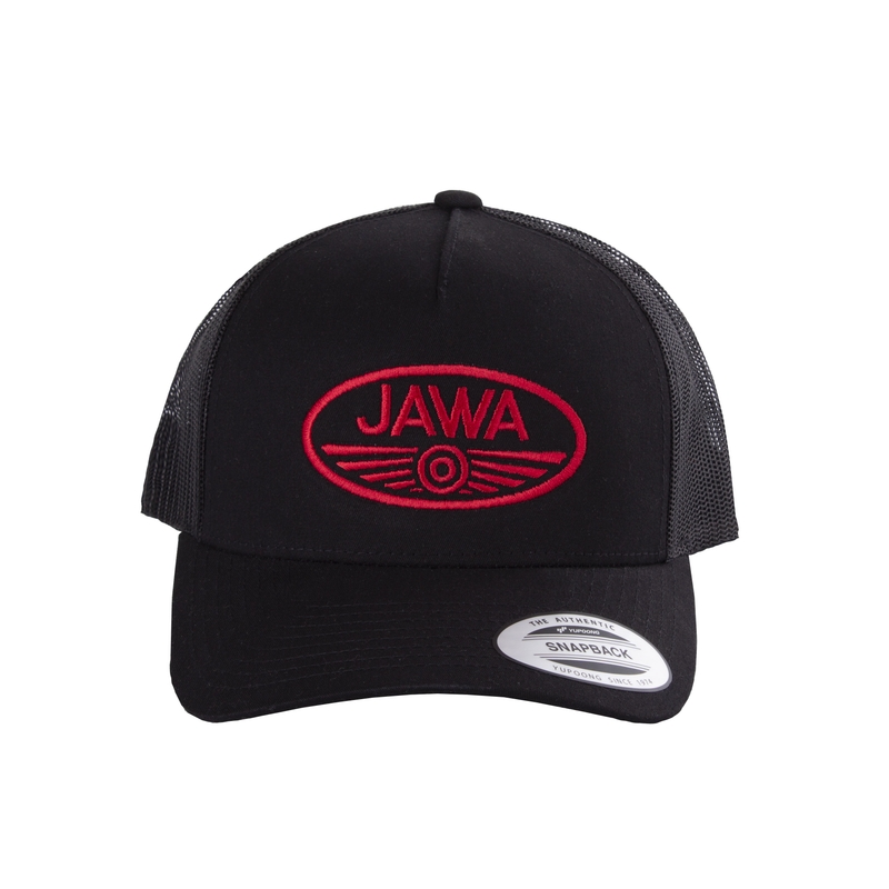 Шапка JAWA Trucker black
