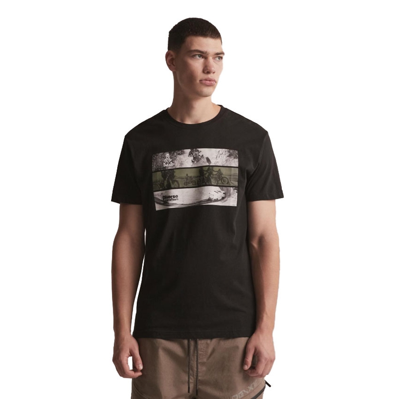 Тениска DAKAR DKR Photo black