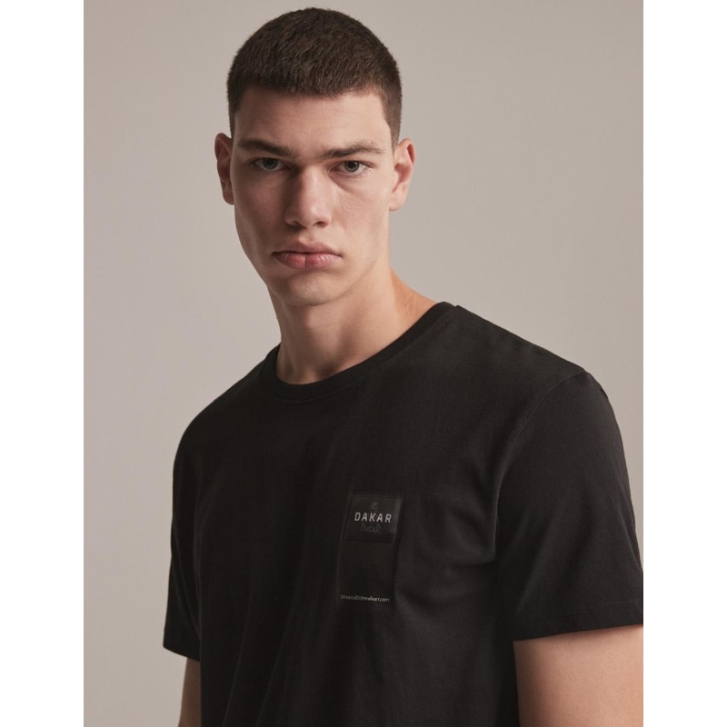 Тениска DAKAR DKR Patch black