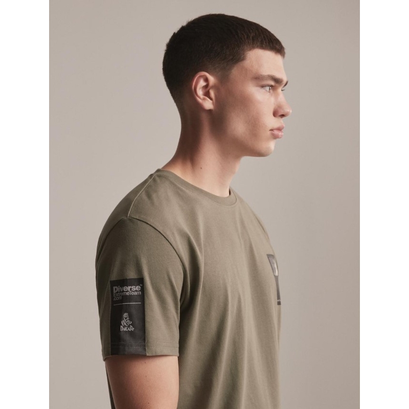 Тениска DAKAR DKR Patch khaki