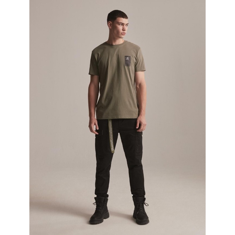 Тениска DAKAR DKR Patch khaki
