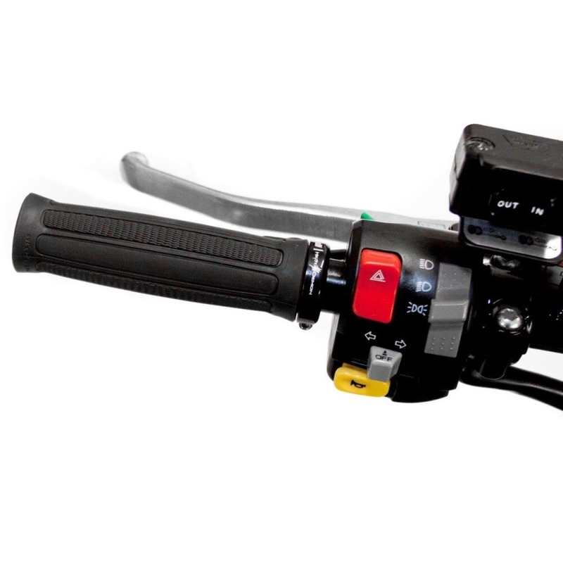 Отопляеми ръкохватки SYMTEC ATV Clamp On High/Low RR черни