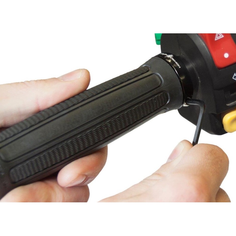 Отопляеми ръкохватки SYMTEC ATV Clamp On High/Low RR черни
