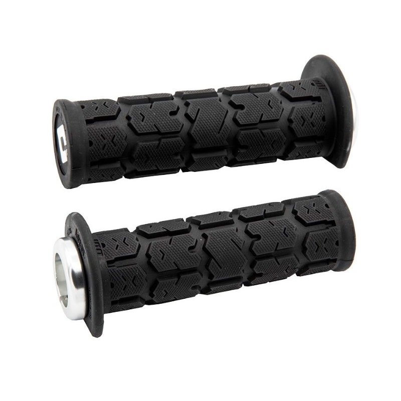 Ръкохватки ODI ROGUE ATV LOCK-ON V2.1 125mm черно-сребърни