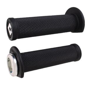 Ръкохватки ODI RUFFIAN ATV LOCK-ON V2.1 125mm черно-сребърни