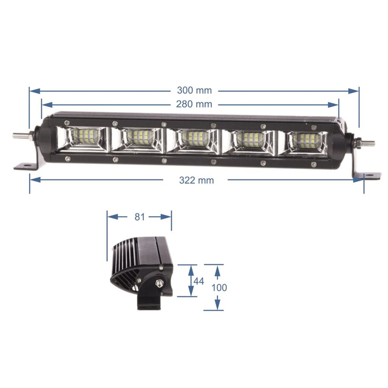 LED светлинна рампа SHARK LED LIGHT BAR , ETI LED, 11",50W