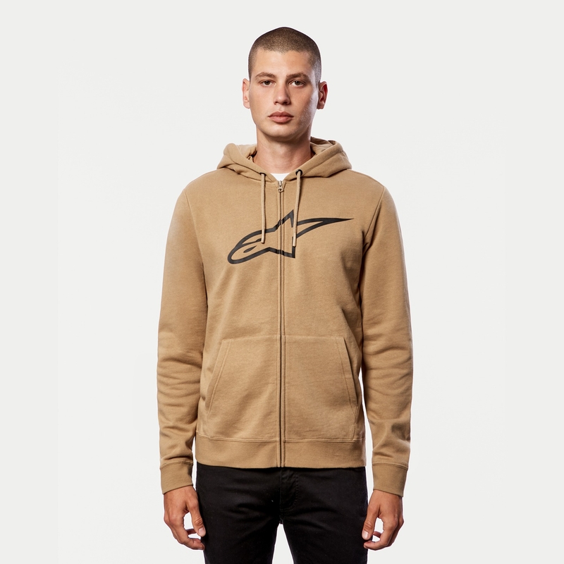 Mikina Alpinestars Ageless II Fleece pískovo-černá výprodej