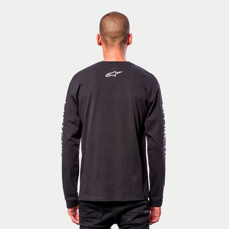 Triko Alpinestars Face Off Tee černo-bílé