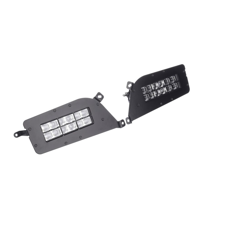 LED фарове SHARK LED фарове за POLARIS ATV, UTV със задна светлина, 2KS