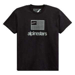 Alpinestars фланелка черно и бяло
