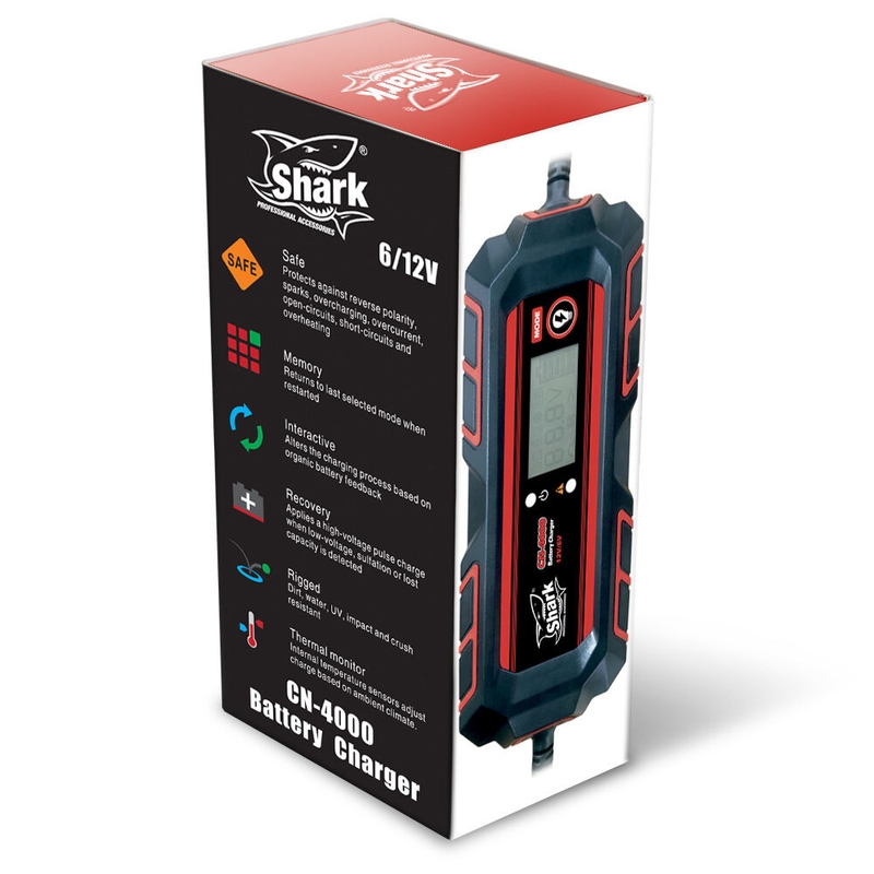 Интелигентно зарядно устройство SHARK CN-4000