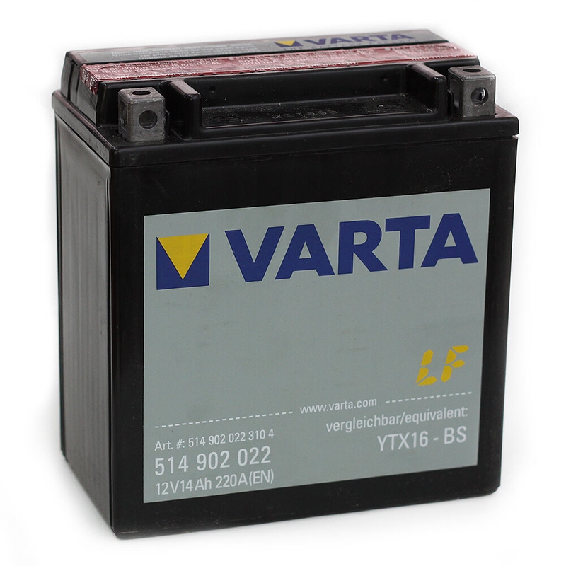VARTA YTX16-4/YTX16-BS 12V/14Ah батерия без поддръжка