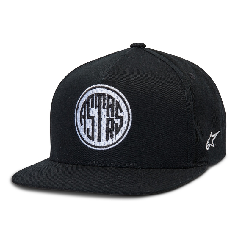 Шапка Alpinestars Circle в черно и бяло
