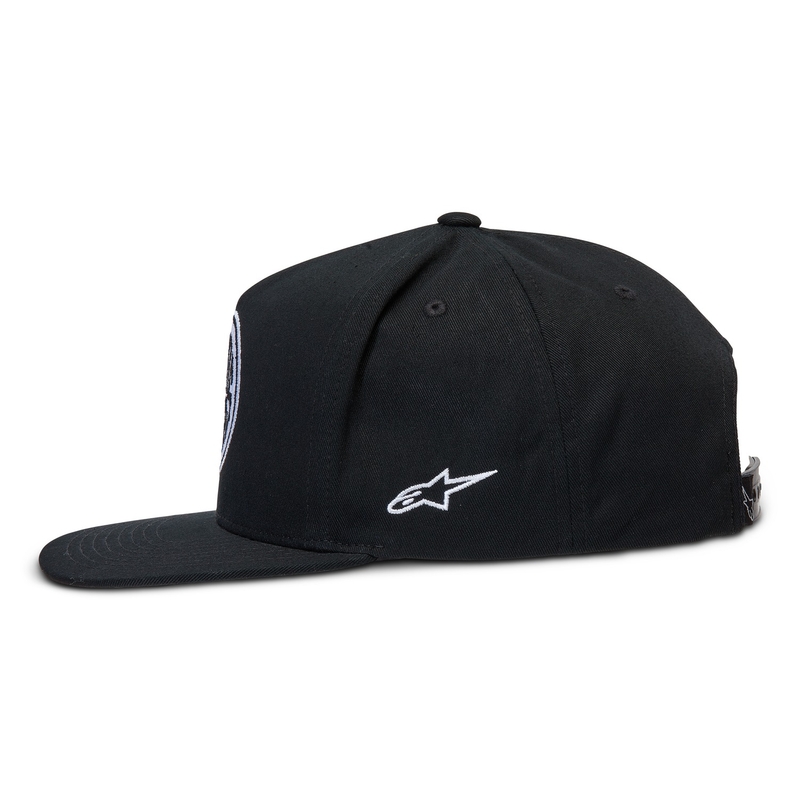 Шапка Alpinestars Circle в черно и бяло