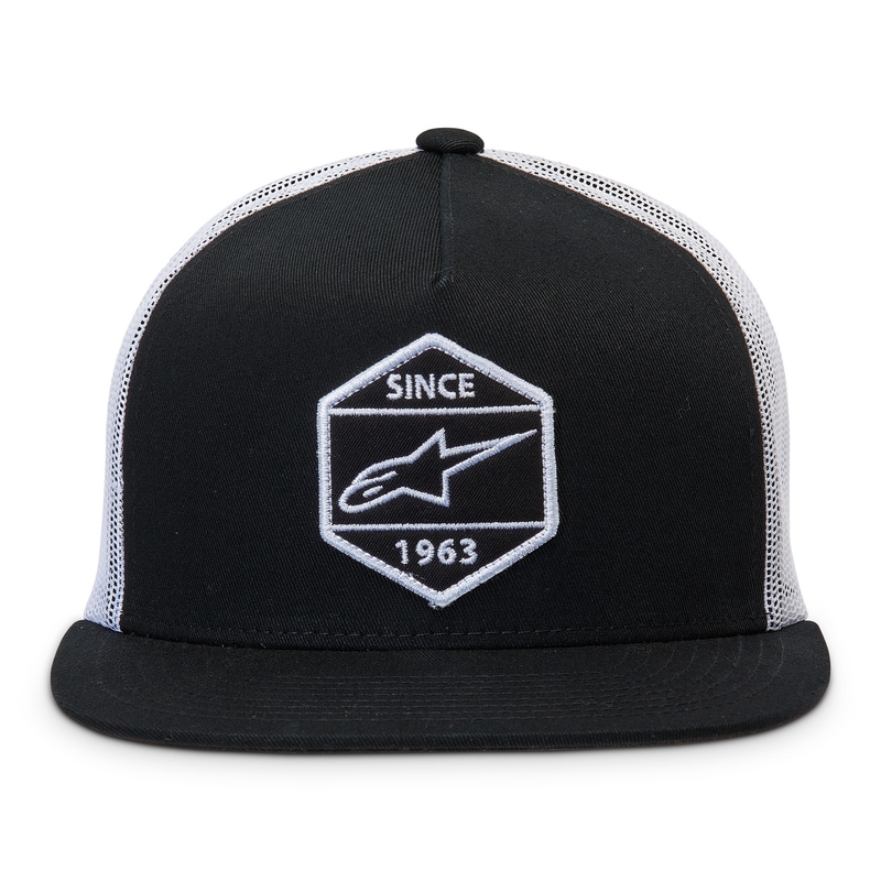 Alpinestars Bolt Trucker шапка черно и бяло