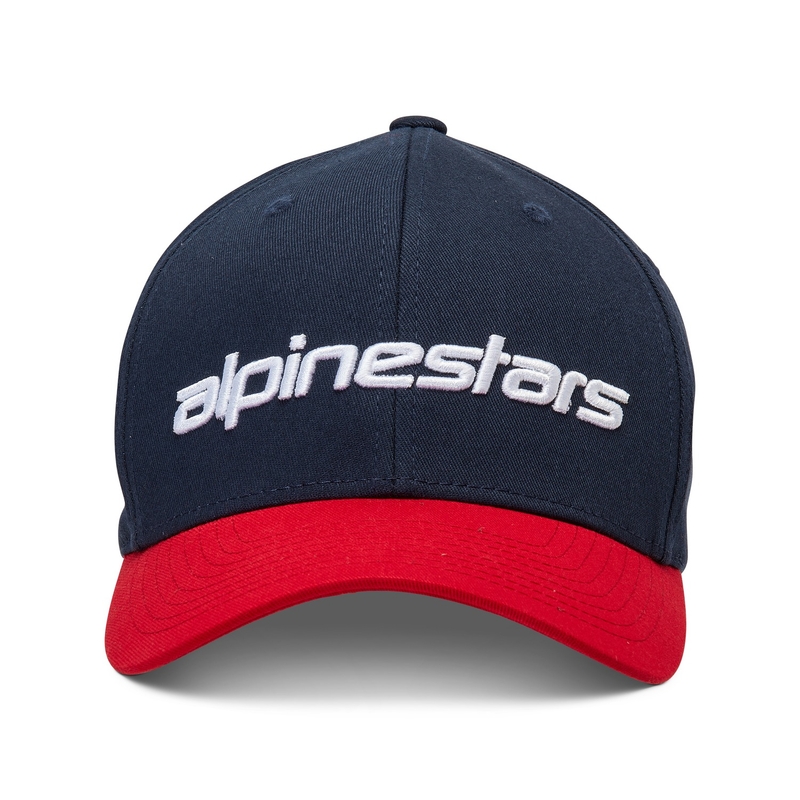 Alpinestars Линейна шапка червено-синьо-бяло