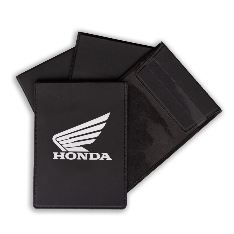 Капак за техническия лиценз на Honda, бял