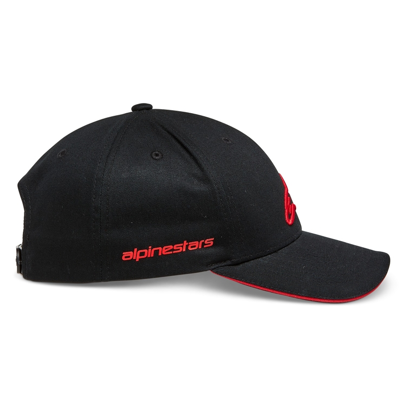 Alpinestars Rostrum Шапка черно и червено