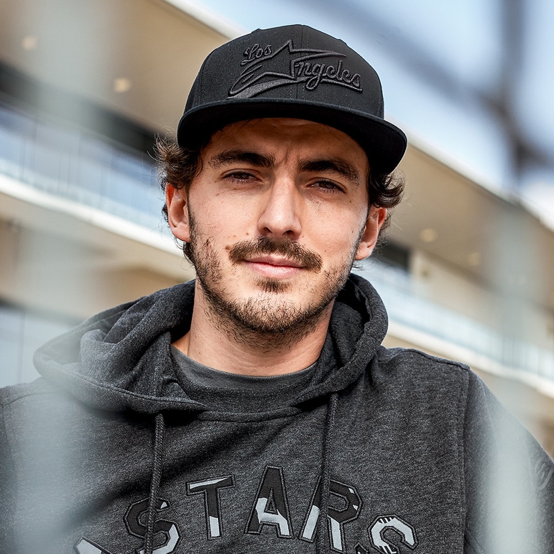 Alpinestars Los Angeles Шапка черно и бяло