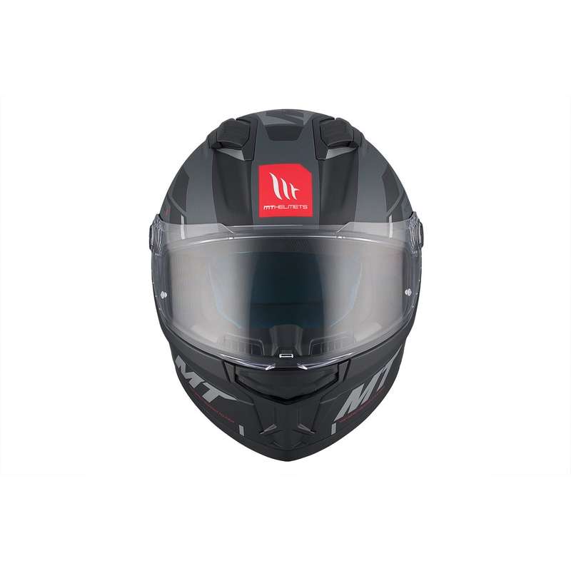 MT Stinger 2 Solid Zivze Black-Grey Matte Интегрална мотоциклетна каска разпродажба
