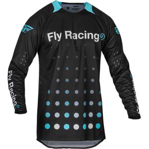Тениска за мотокрос FLY Racing Evolution DST 2024 черно-синя разпродажба