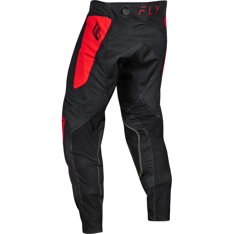 Мотокрос панталони FLY Racing Evolution DST черно-червени, разпродажба