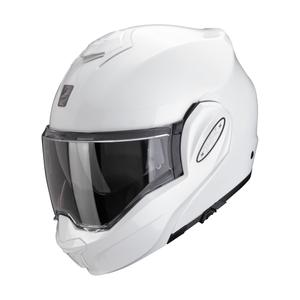 Каска Scorpion EXO-TECH EVO PRO SOLID перлено бяла
