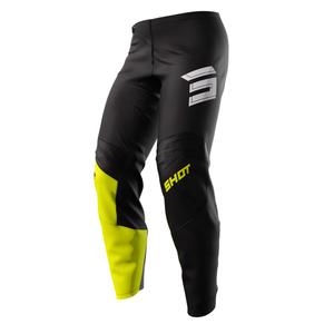 Панталони за мотокрос Shot Draw Squad fluo yellow разпродажба