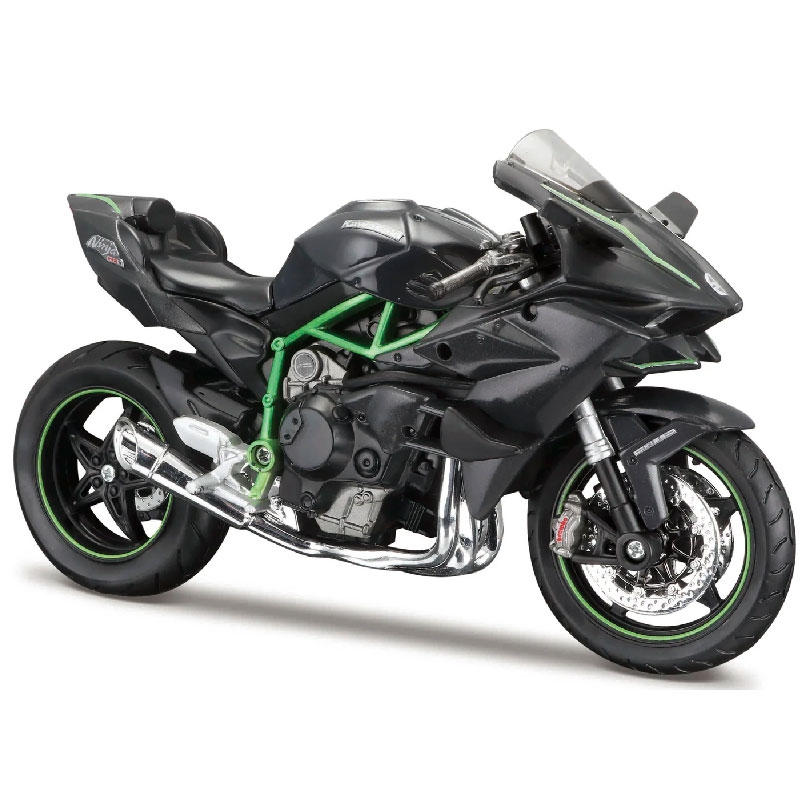 Модел на мотоциклет със стойка Maisto Kawasaki Ninja® H2 R 1:12