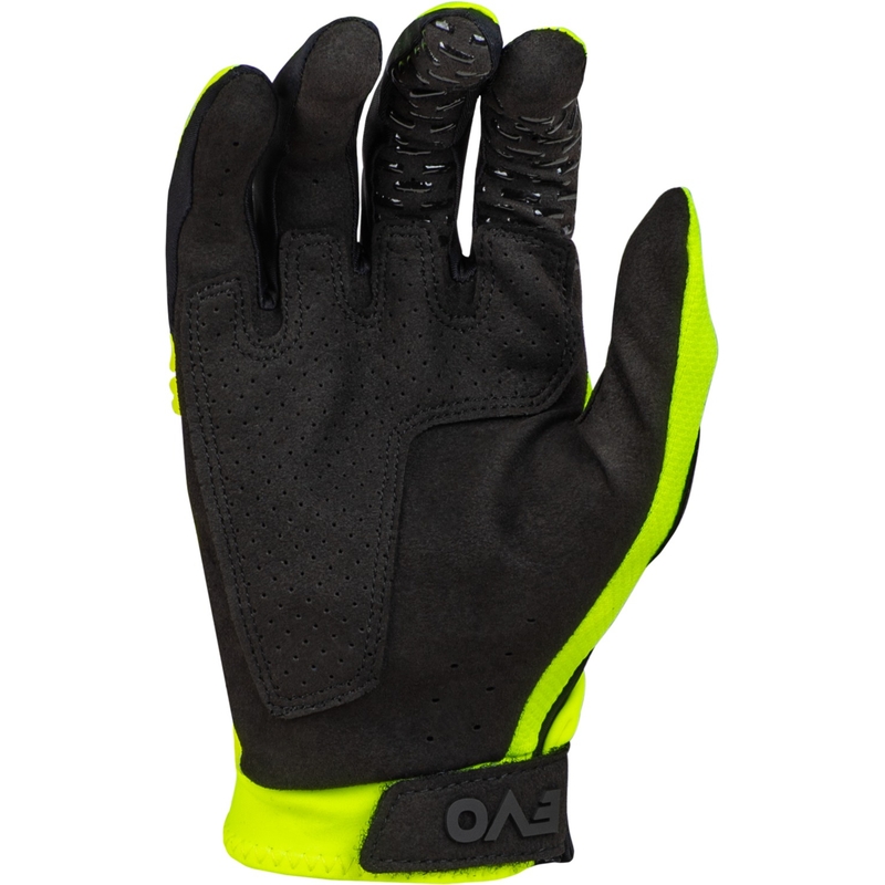 Motokrosové rukavice FLY Racing Evolution DST 2024 fluo žluto-černé