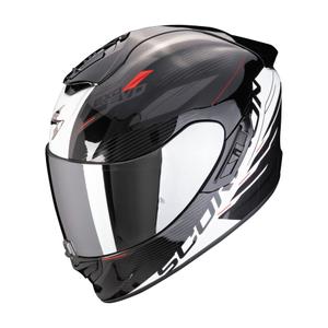 Интегрална мотоциклетна каска Scorpion EXO-1400 EVO II AIR LUMA черно-бяла
