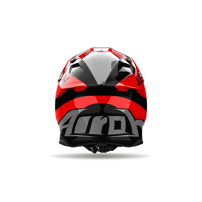 Мотокрос каска Airoh Twist 3 King червена гланцова