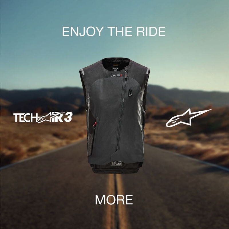 Жилетка с въздушна възглавница Alpinestars TECH-AIR®3 system black-dark grey