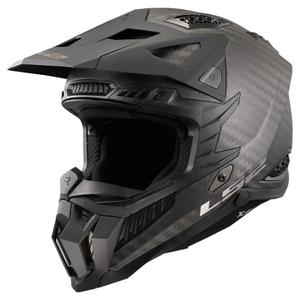 Мотокрос каска LS2 MX703 C X-FORCE CARBON матово черна